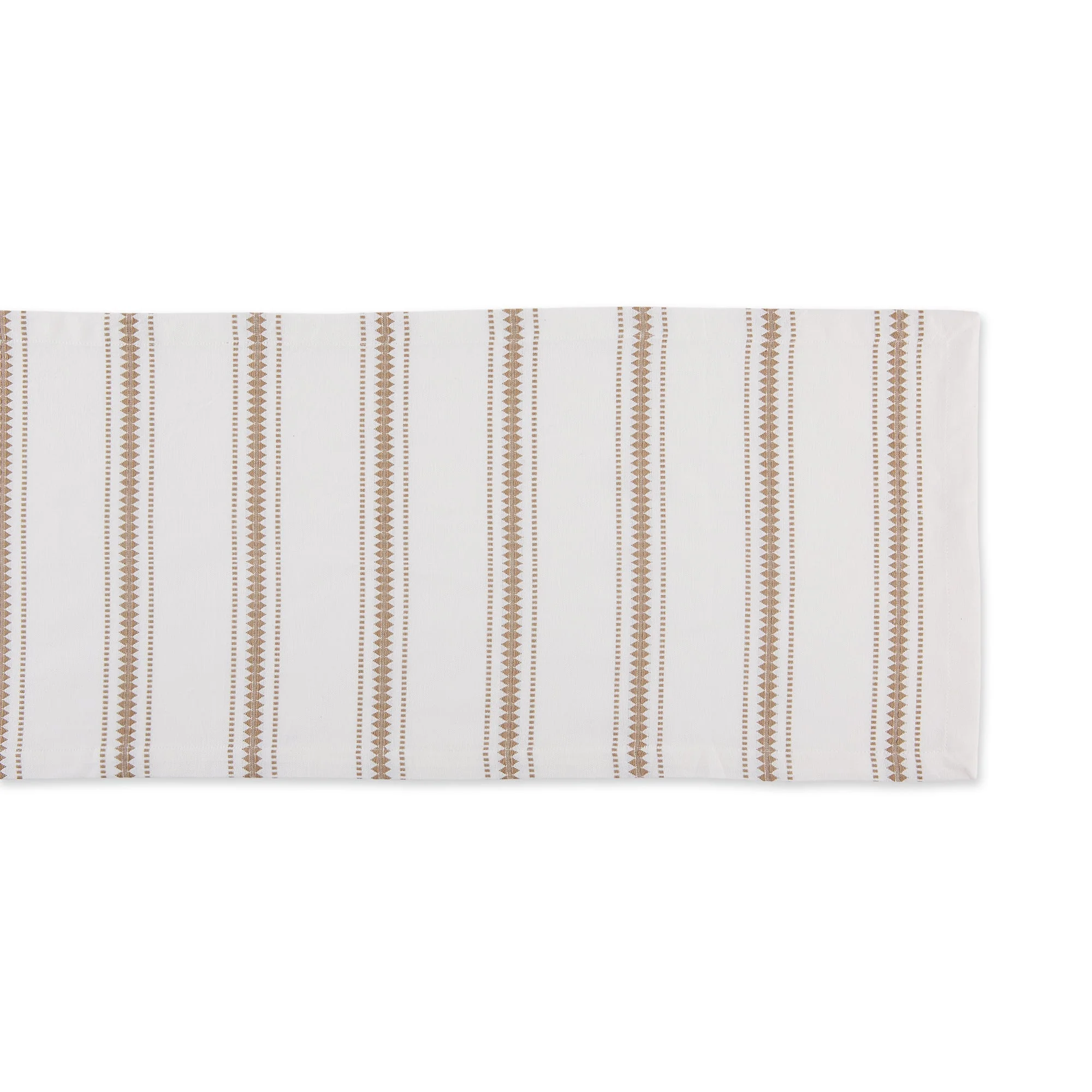 Stone Zig Dobby Stripe Table Runner 14X72 - Image 3