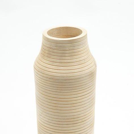 Tall Mango Wood Vase - Image 3