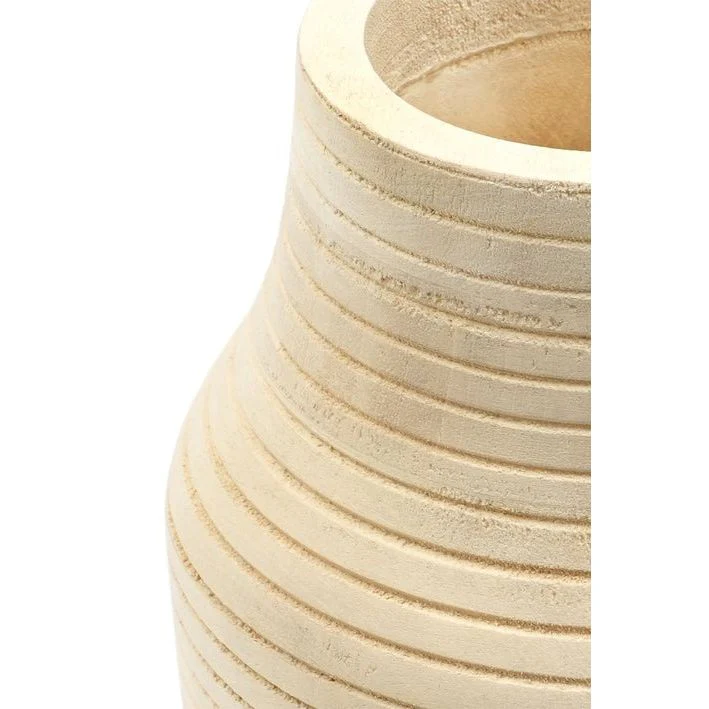 Tall Mango Wood Vase - Image 4