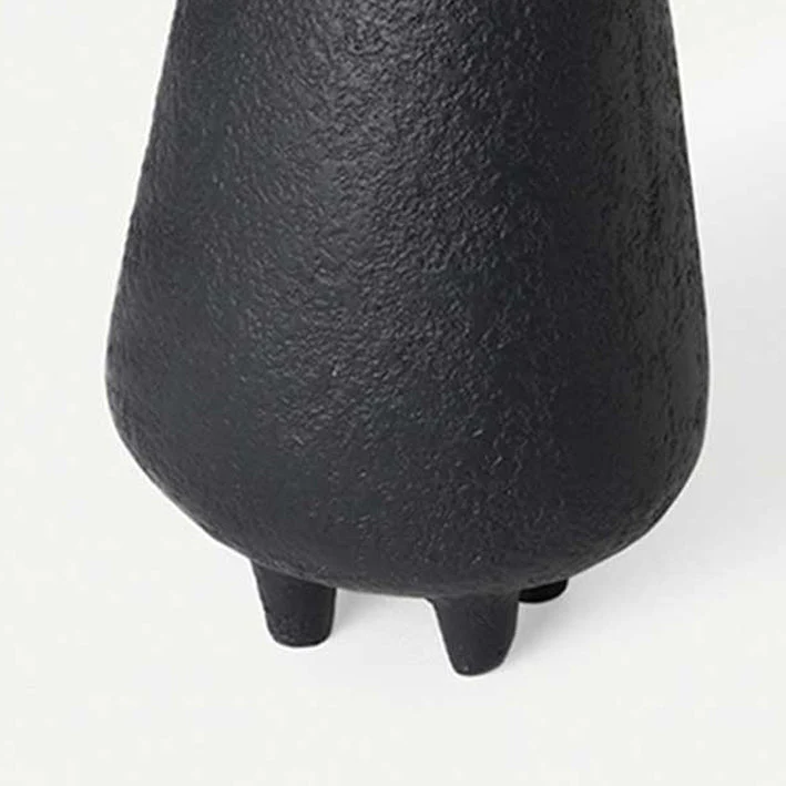 Tall Midnight Terracotta Vase - Image 3