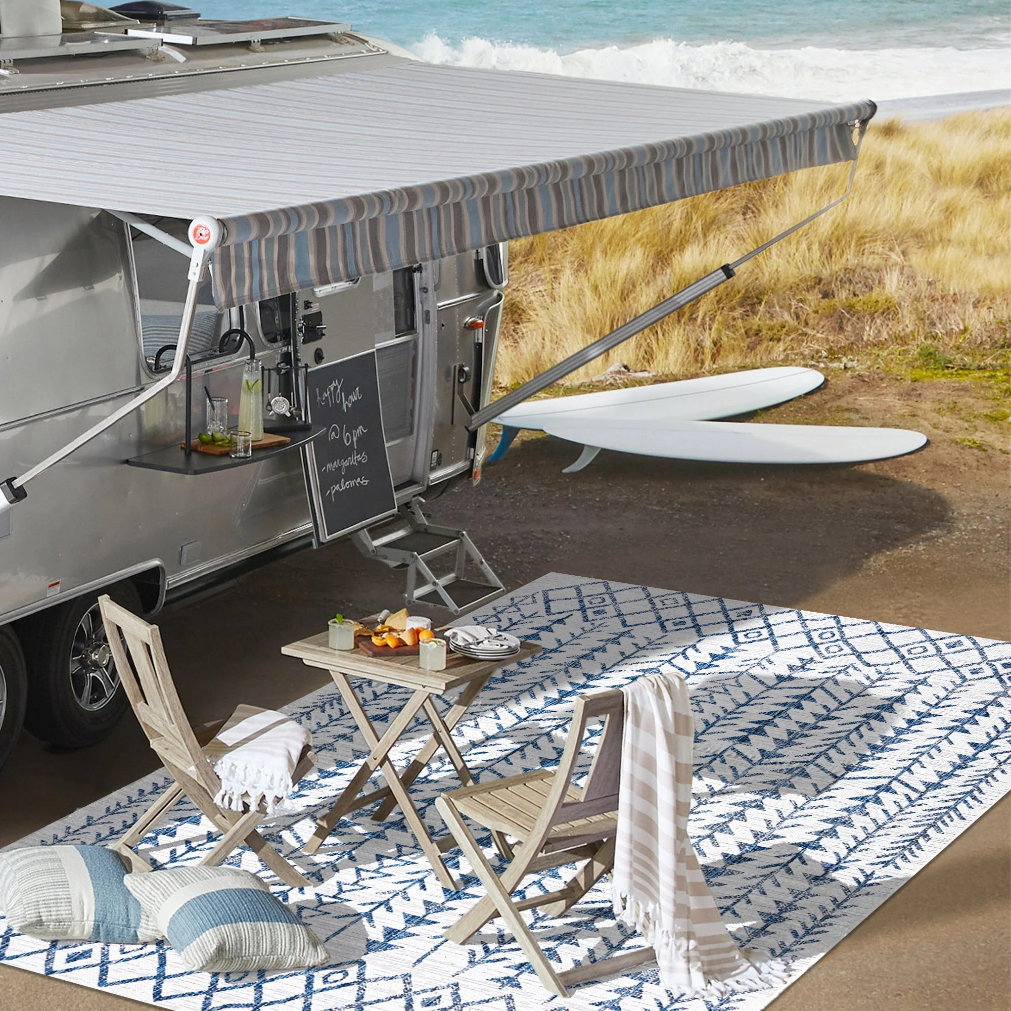 Tokay Bohemian Geometric Indoor/Outdoor Area Rug - Image 10