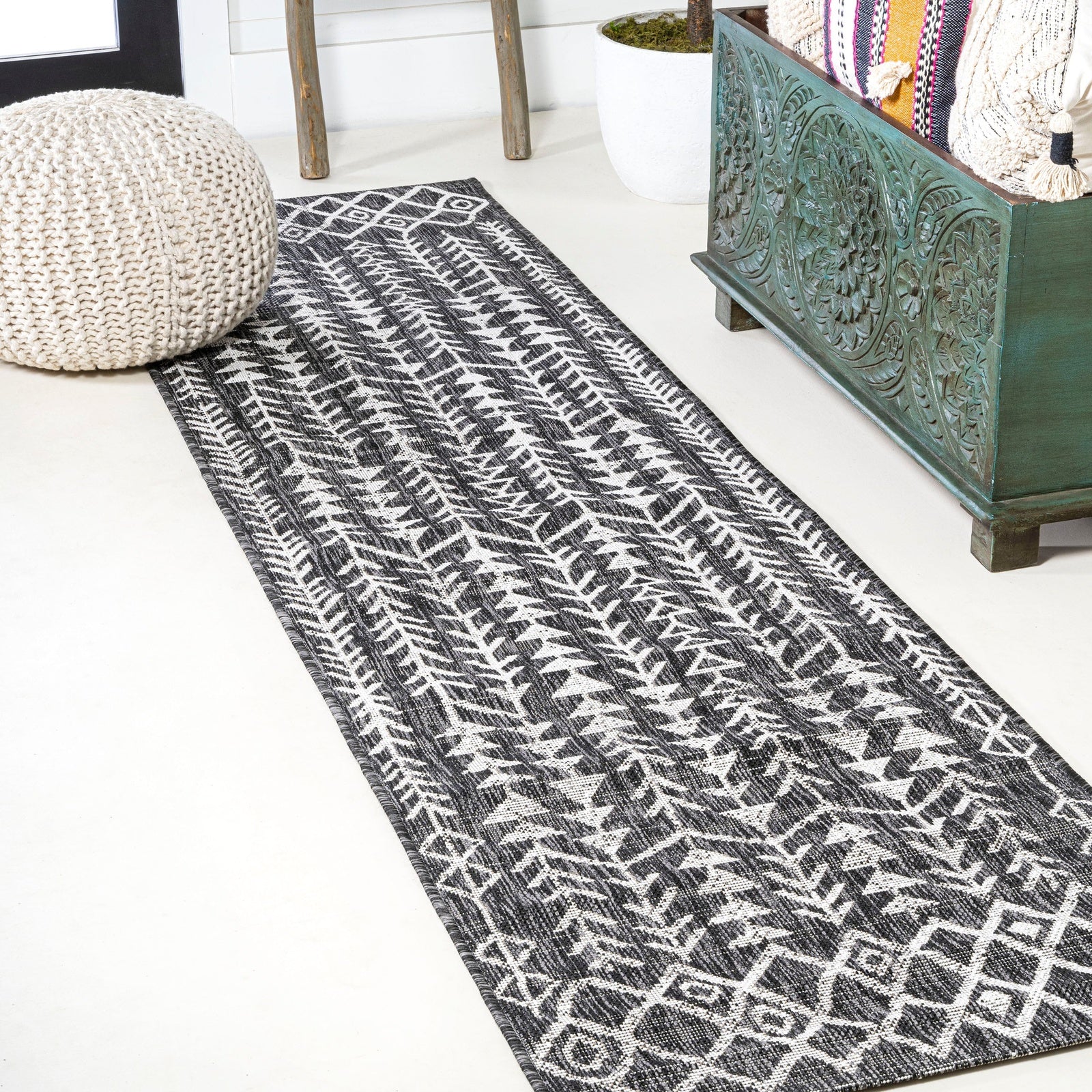 Tokay Bohemian Geometric Indoor/Outdoor Area Rug - Image 22