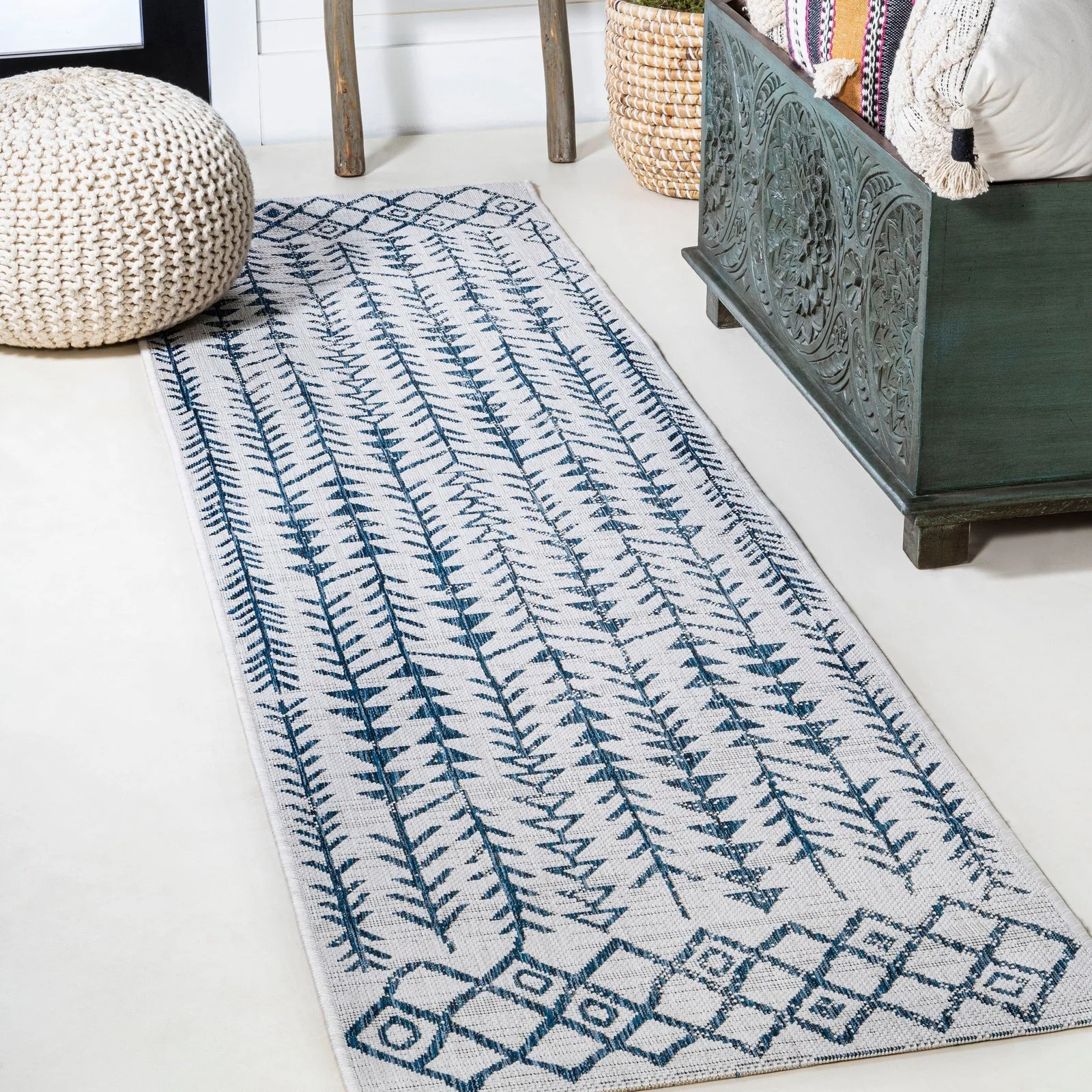 Tokay Bohemian Geometric Indoor/Outdoor Area Rug - Image 6