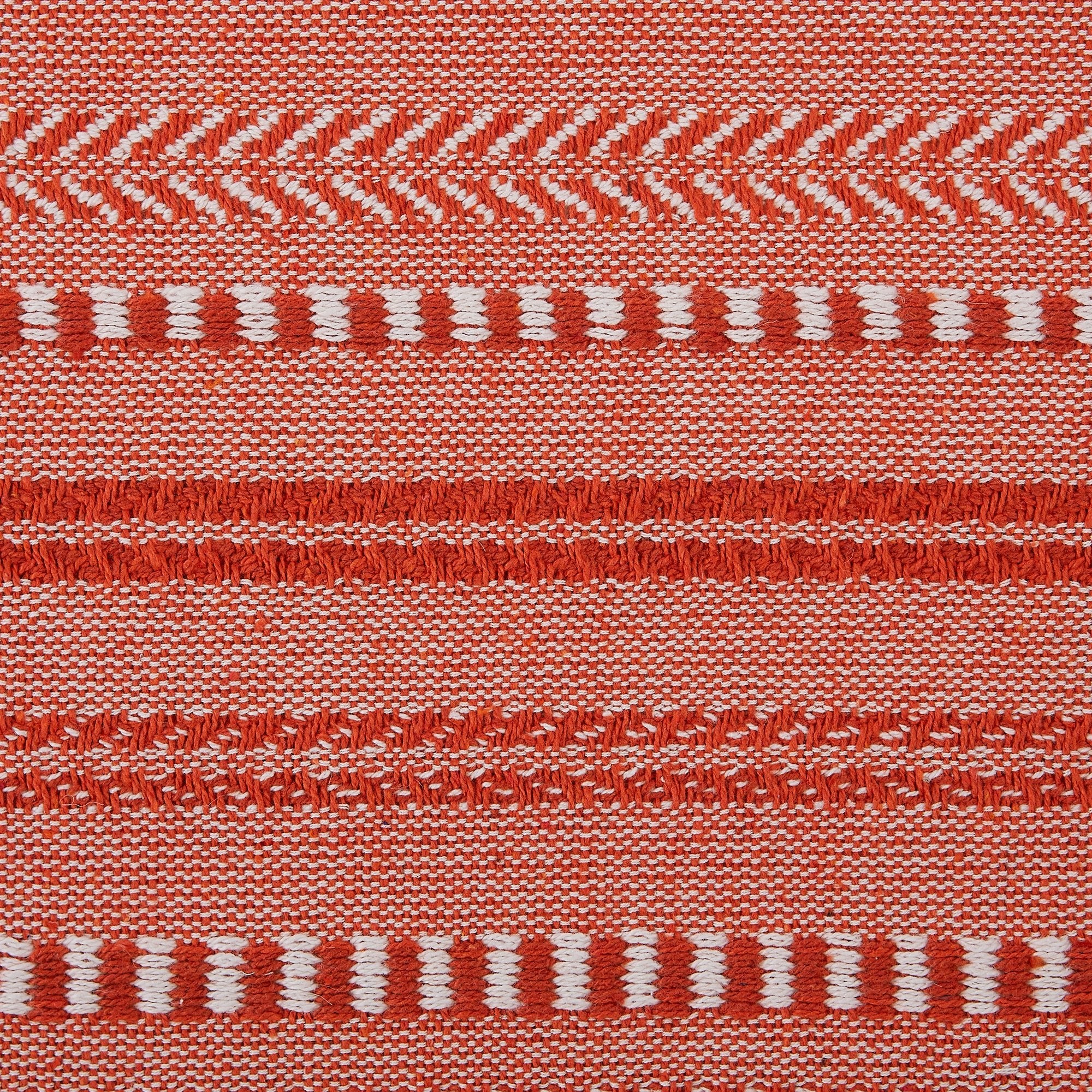 Vintage Red Braided Stripe Table Runner 15X108 - Image 4