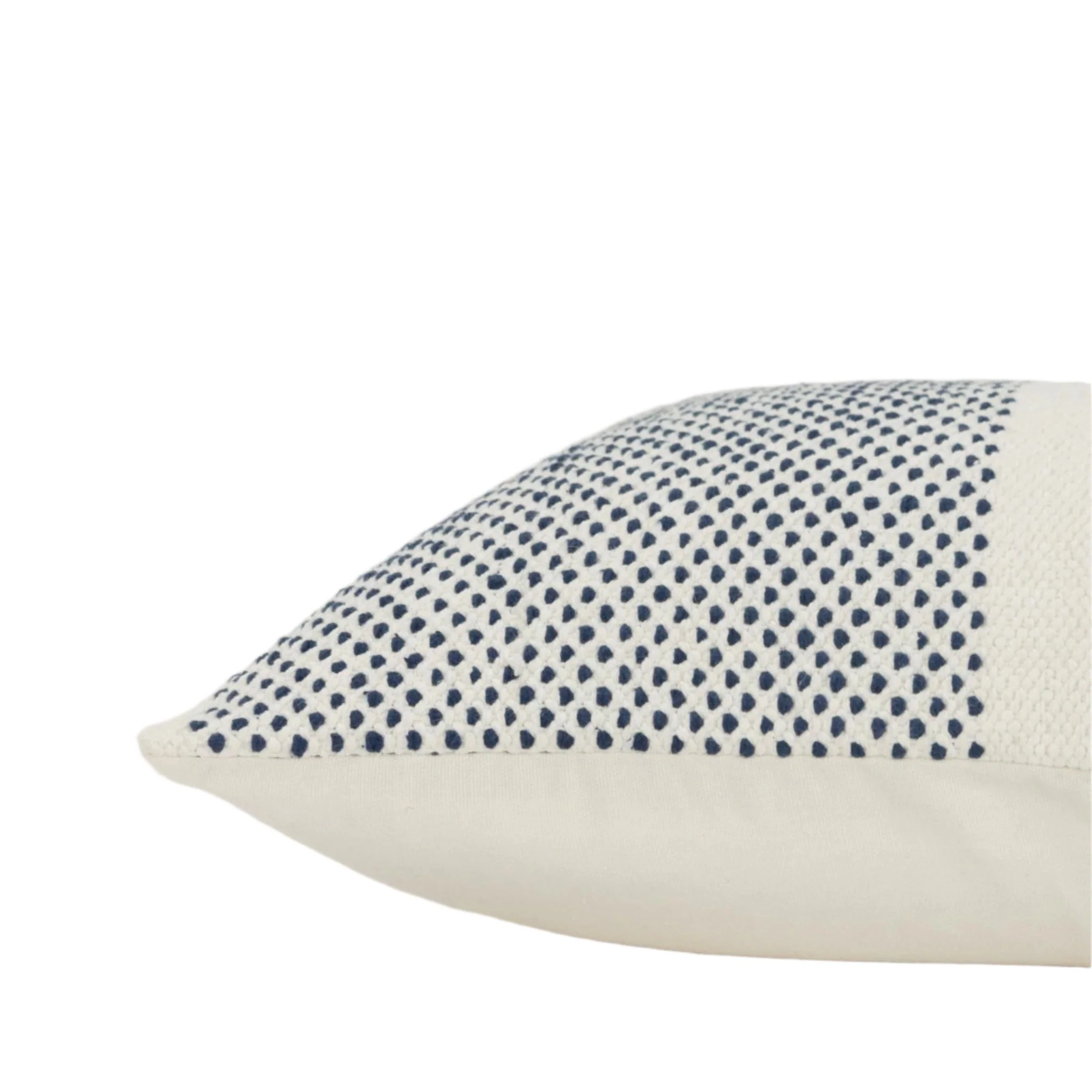 Woven 100% Cotton Color Block Stripe Decorative Throw Pillow - Image 14