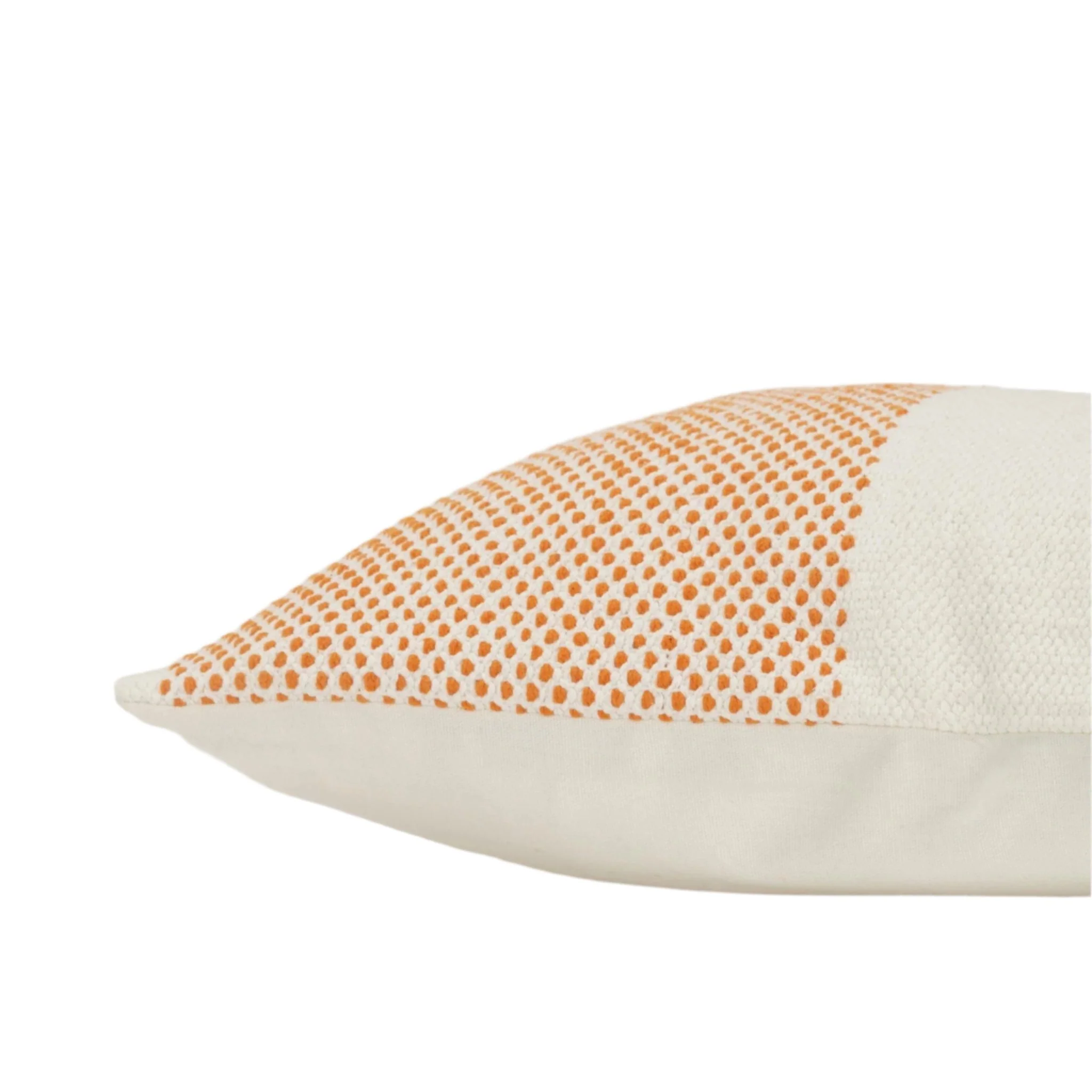 Woven 100% Cotton Color Block Stripe Decorative Throw Pillow - Image 20