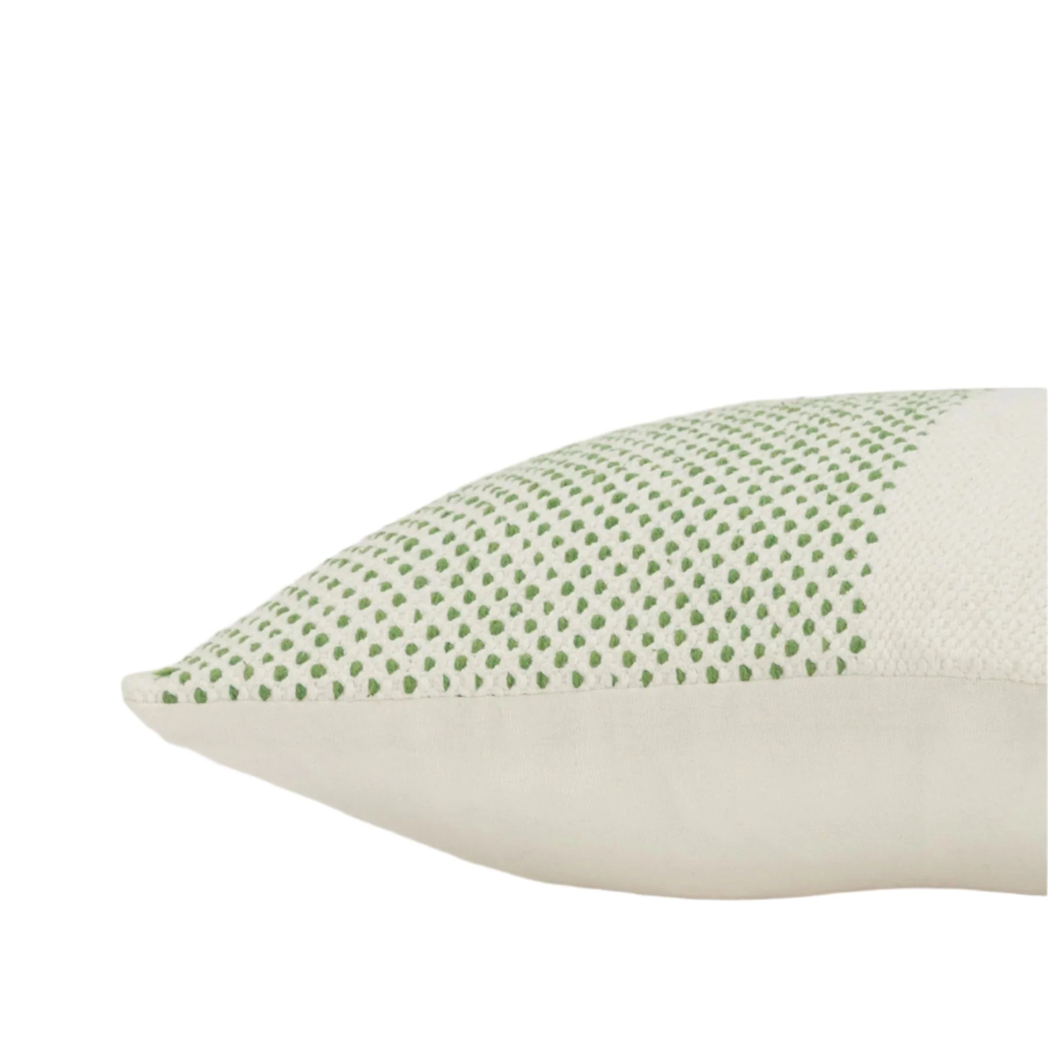 Woven 100% Cotton Color Block Stripe Decorative Throw Pillow - Image 4