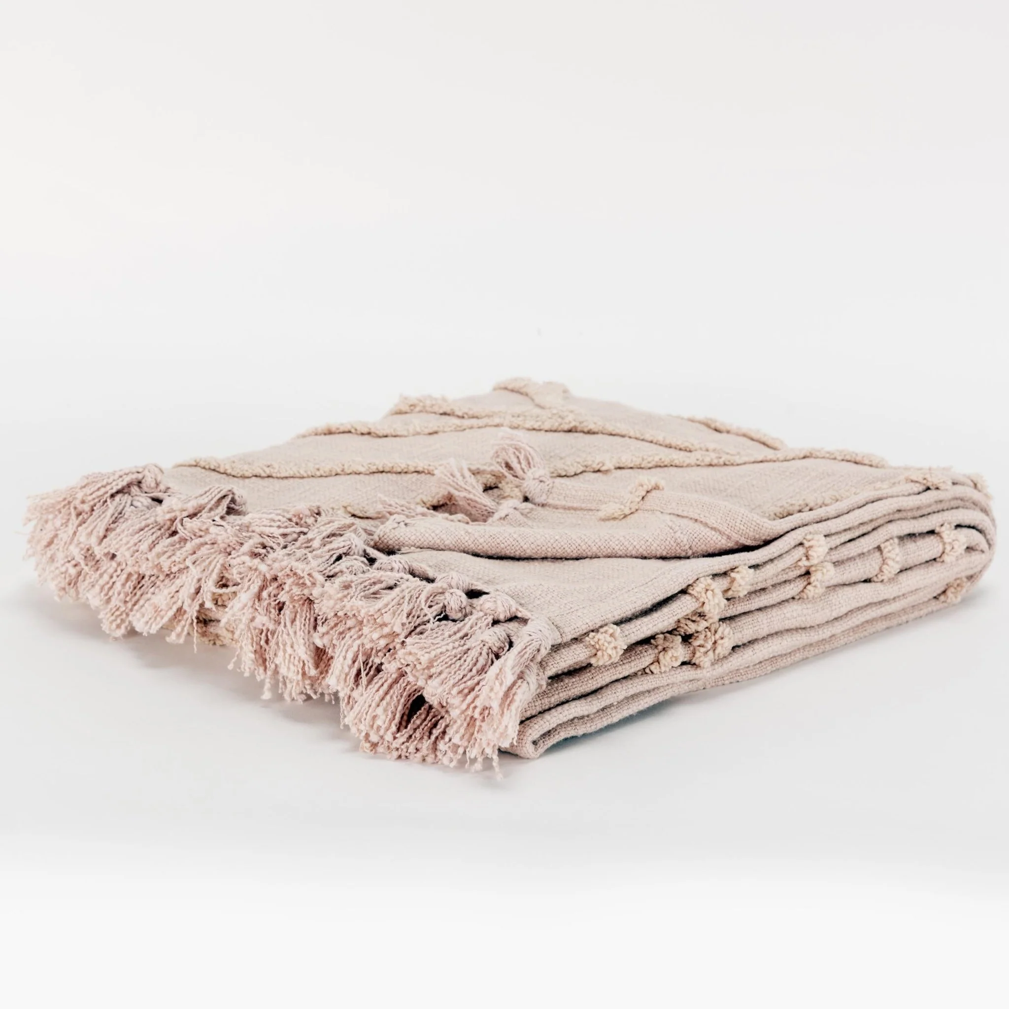 Woven Botanical 100% Woven Textured Cotton Throw - Image 12