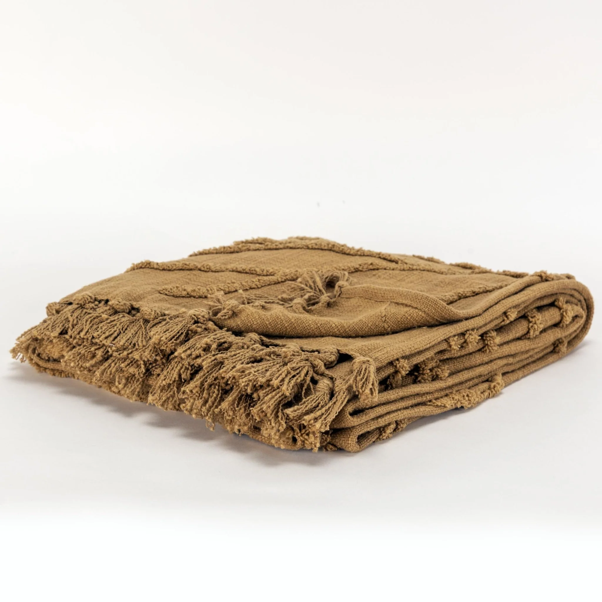 Woven Botanical 100% Woven Textured Cotton Throw - Image 17