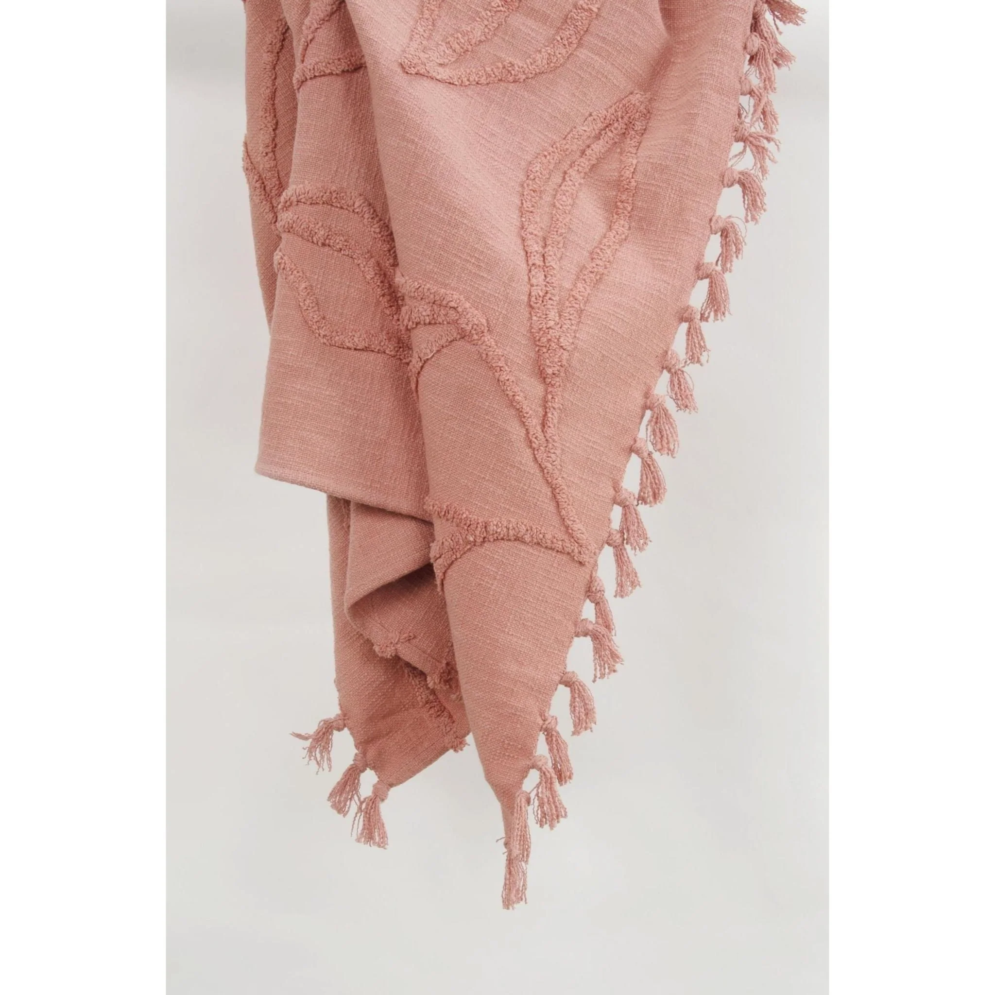 Woven Botanical 100% Woven Textured Cotton Throw - Image 18