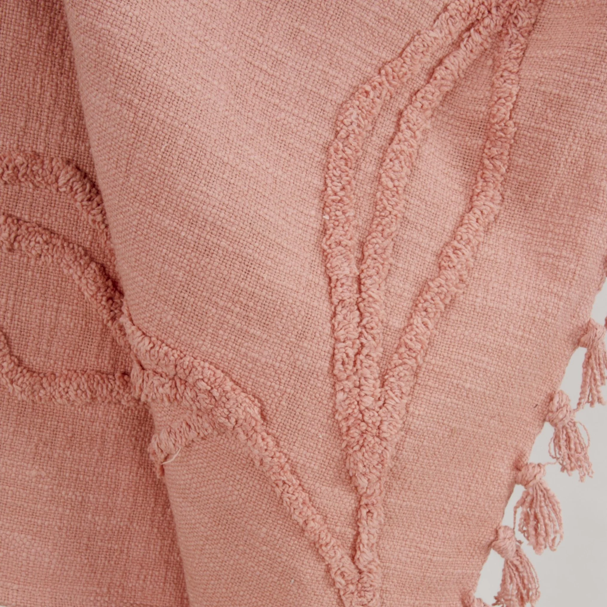 Woven Botanical 100% Woven Textured Cotton Throw - Image 19