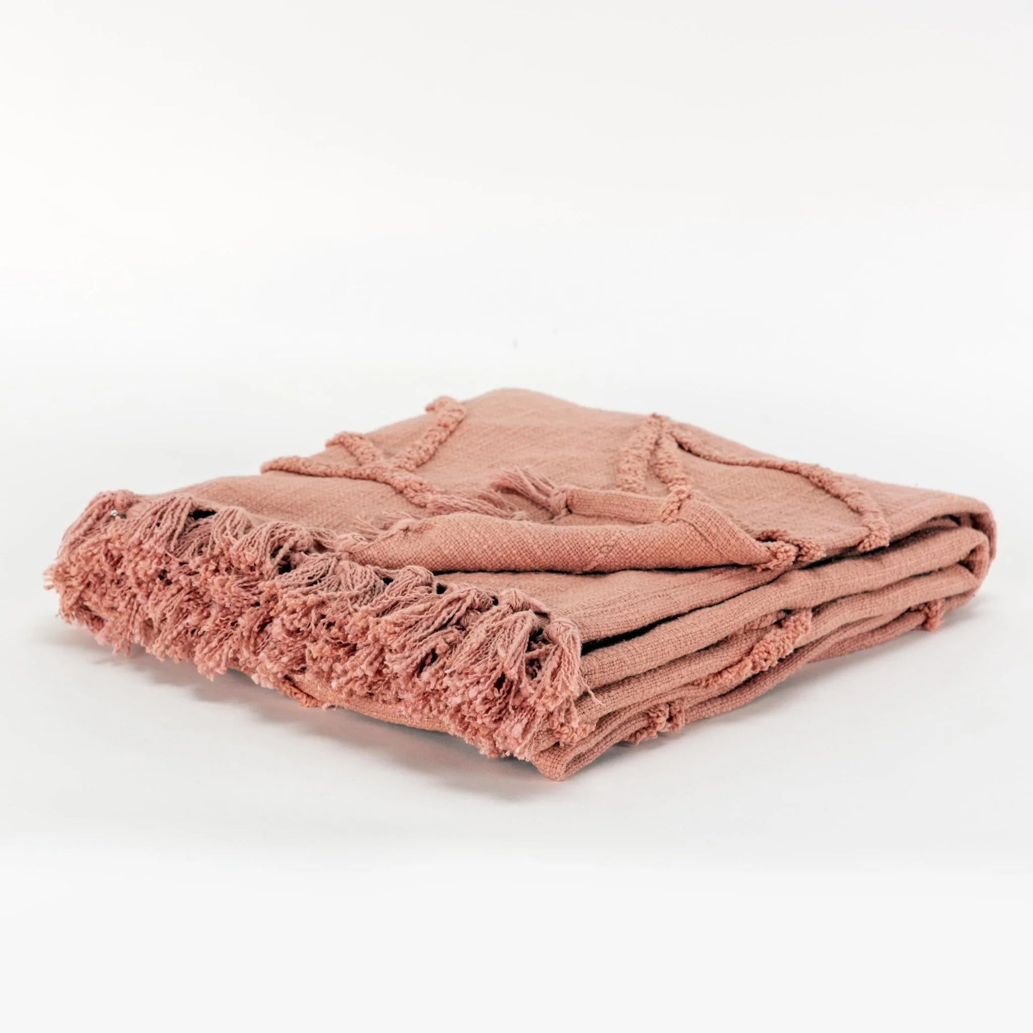 Woven Botanical 100% Woven Textured Cotton Throw - Image 21