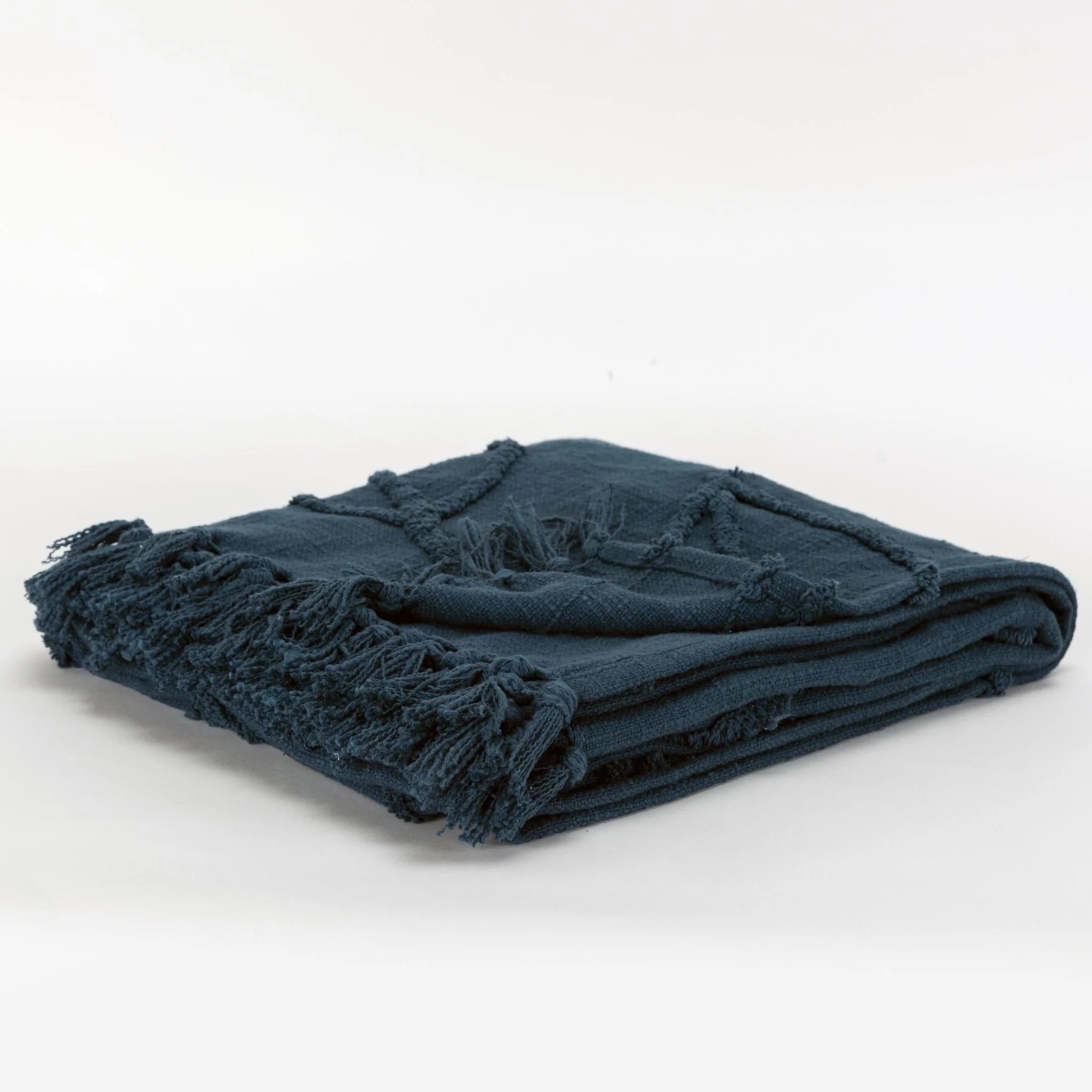 Woven Botanical 100% Woven Textured Cotton Throw - Image 30