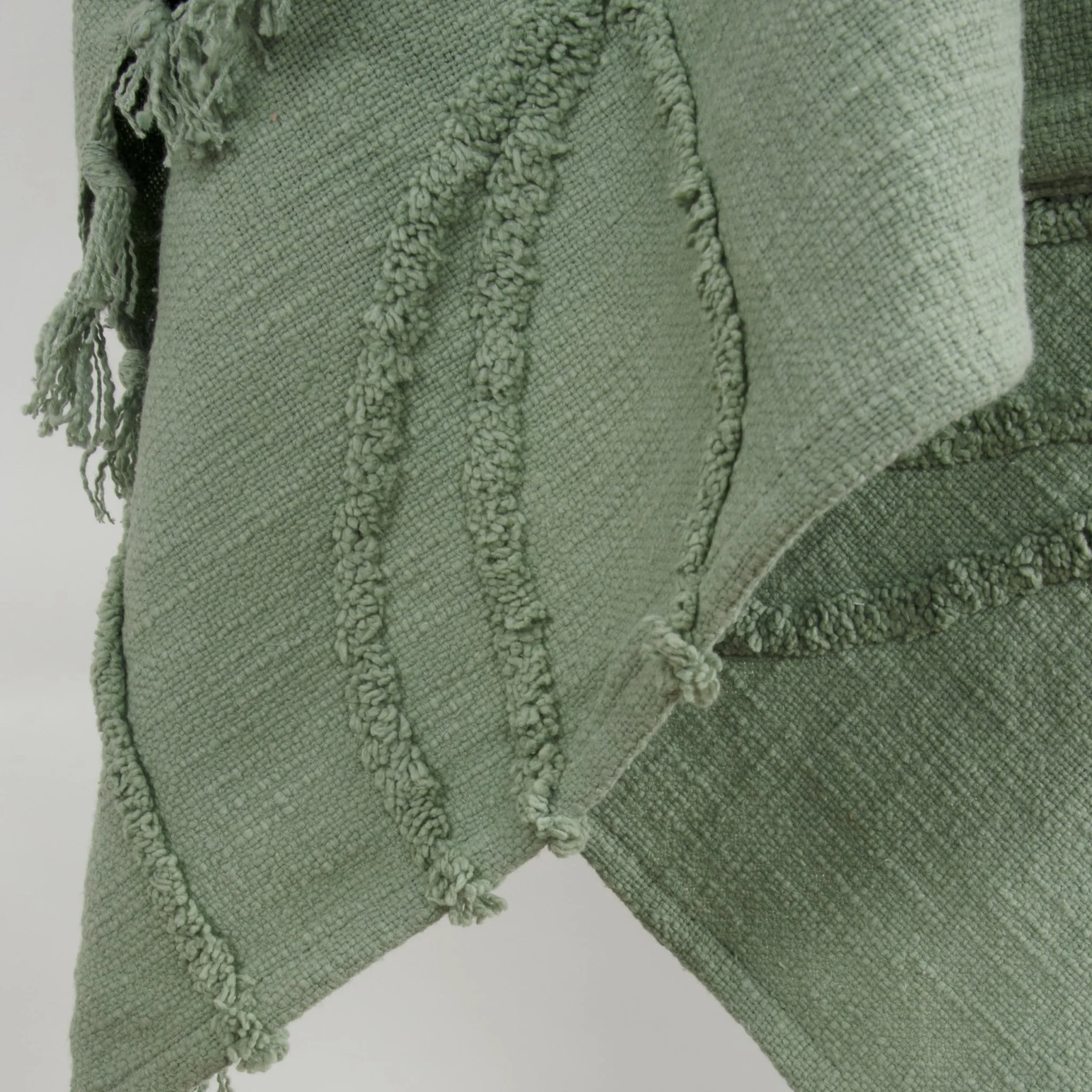 Woven Botanical 100% Woven Textured Cotton Throw - Image 39