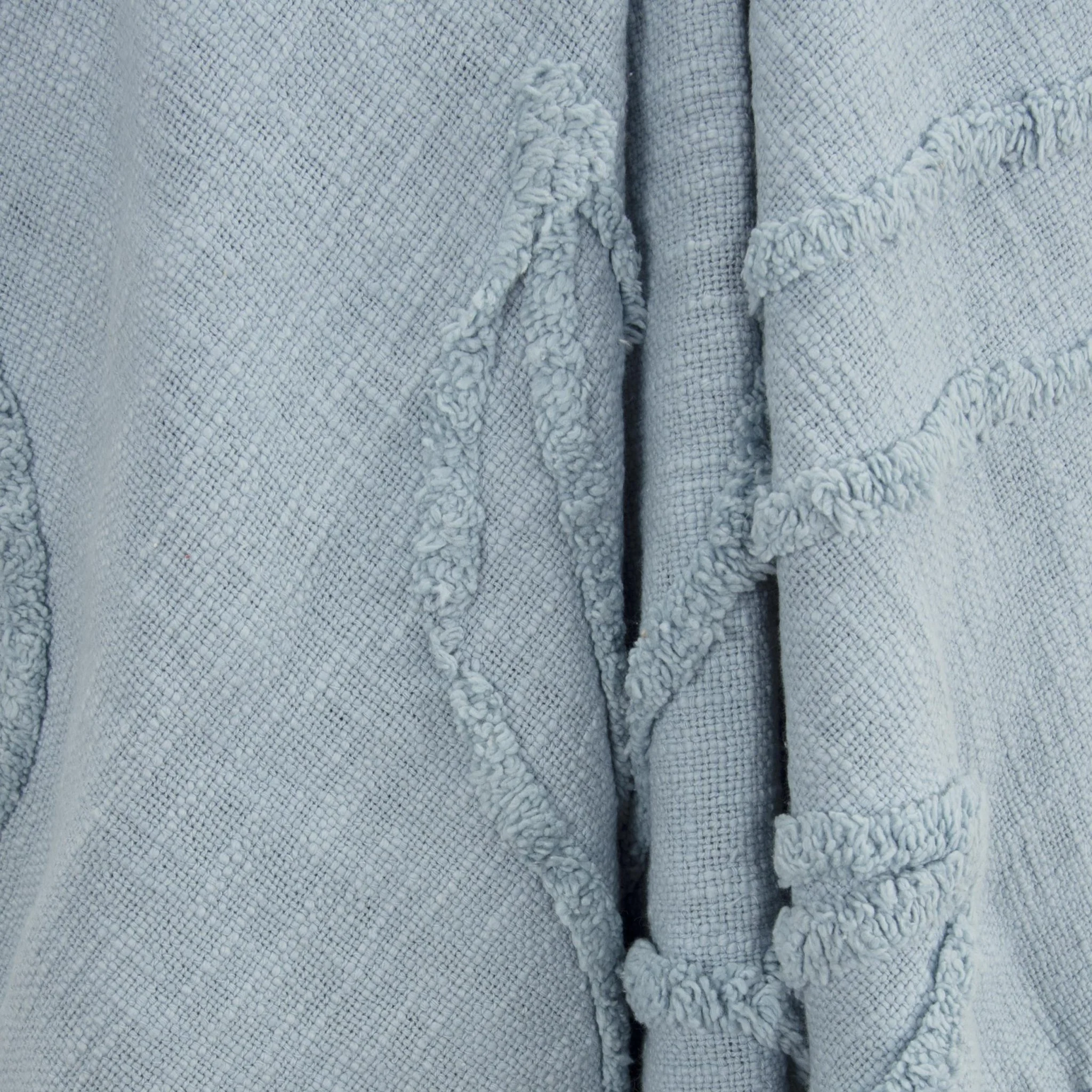 Woven Botanical 100% Woven Textured Cotton Throw - Image 6