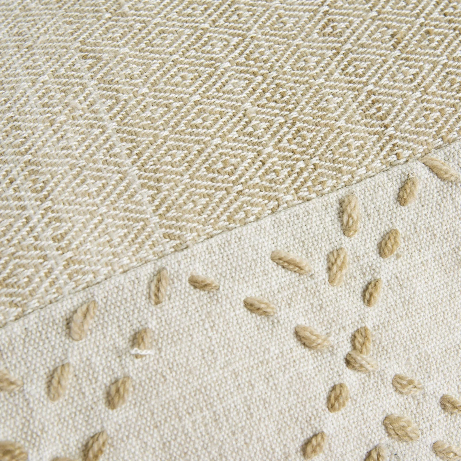 Woven Color Block Decorative Throw Pillow - Image 6