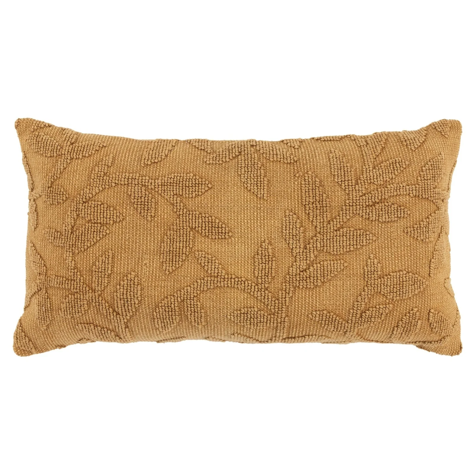 Woven Cotton Botanical Decorative Throw Pillow - Image 5