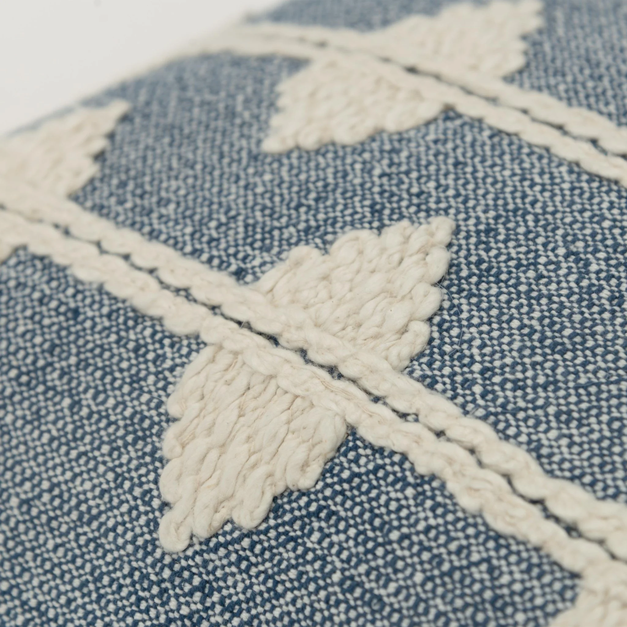 Woven Cotton Diamond Decorative Throw Pillow - Image 19