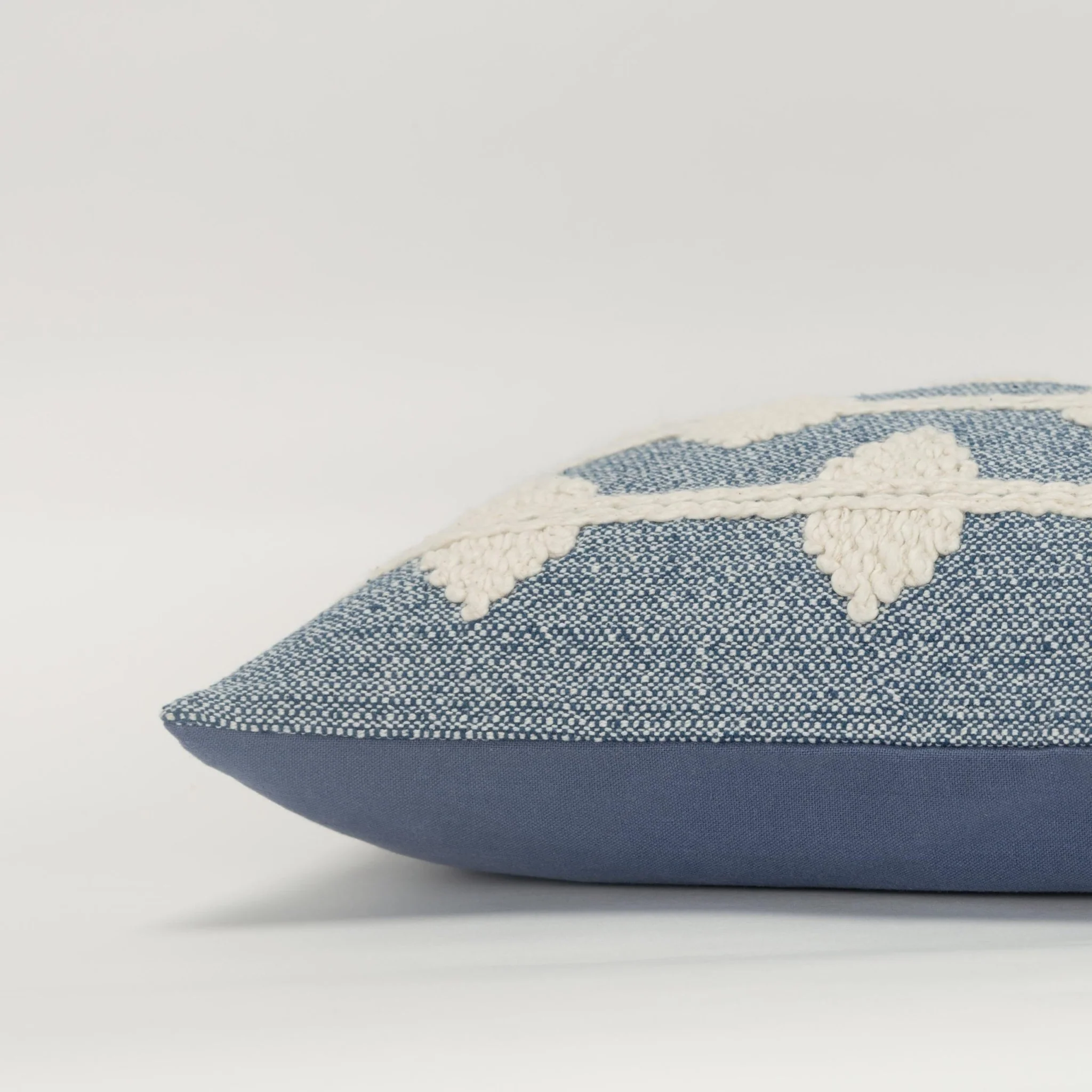 Woven Cotton Diamond Decorative Throw Pillow - Image 20