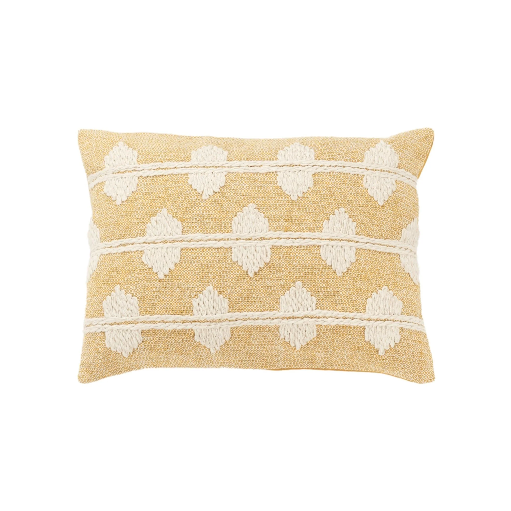 Woven Cotton Diamond Decorative Throw Pillow - Image 21