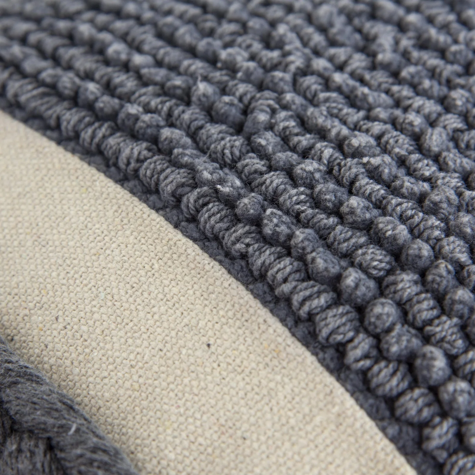 Woven Woven Cotton Solid Texture Decorative Throw Pillow - Image 6