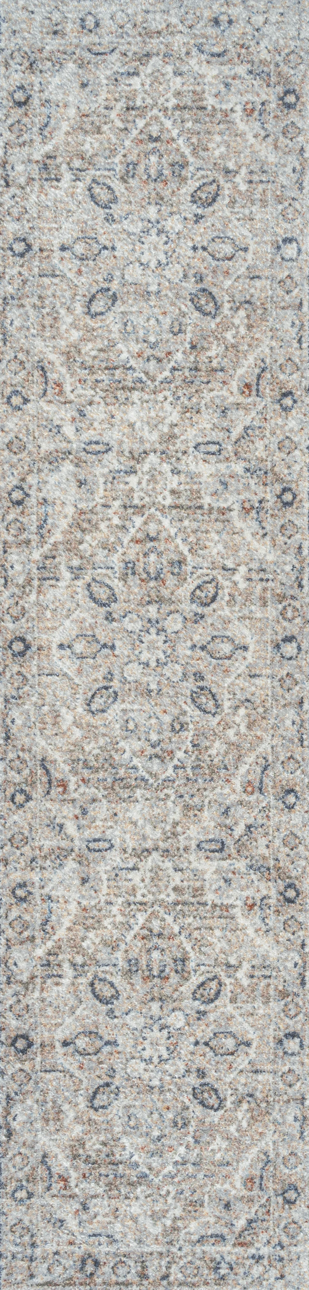 Shaii Global Medallion Low-Pile Machine-Washable Area Rug - Image 46