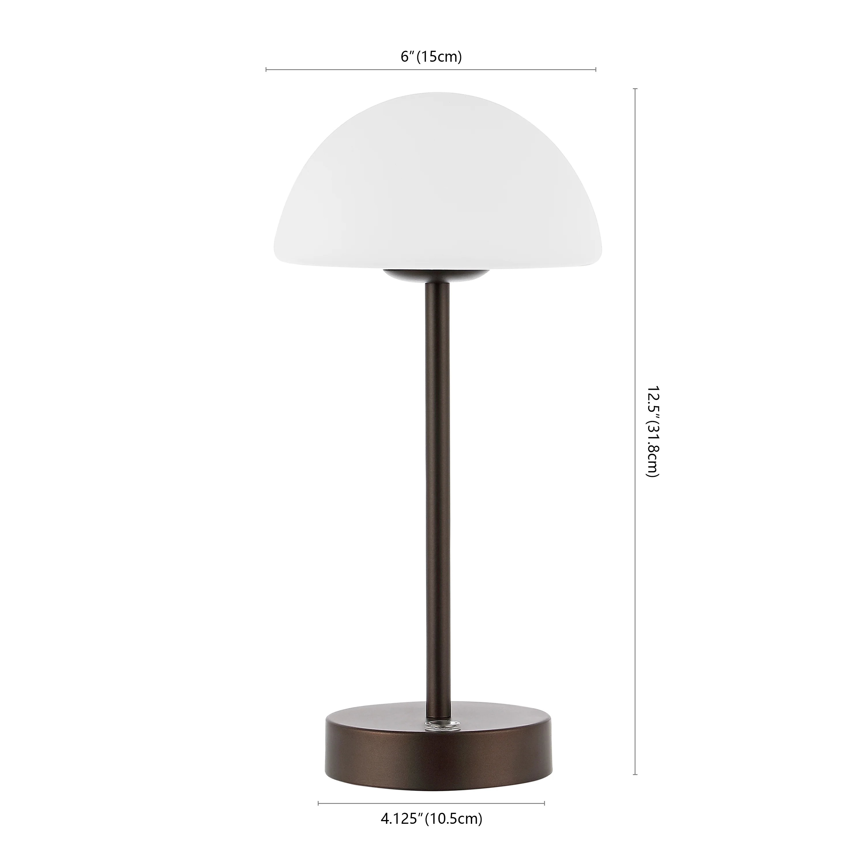 Xavier Modern Minimalist Iron Rechargeable Integrated Portable LED Table Lamp - Image 14